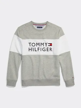 Adaptive Mens Signature Crewneck Sweatshirt | Adaptive Sweatshirts & Hoodies | Tommy Hilfiger