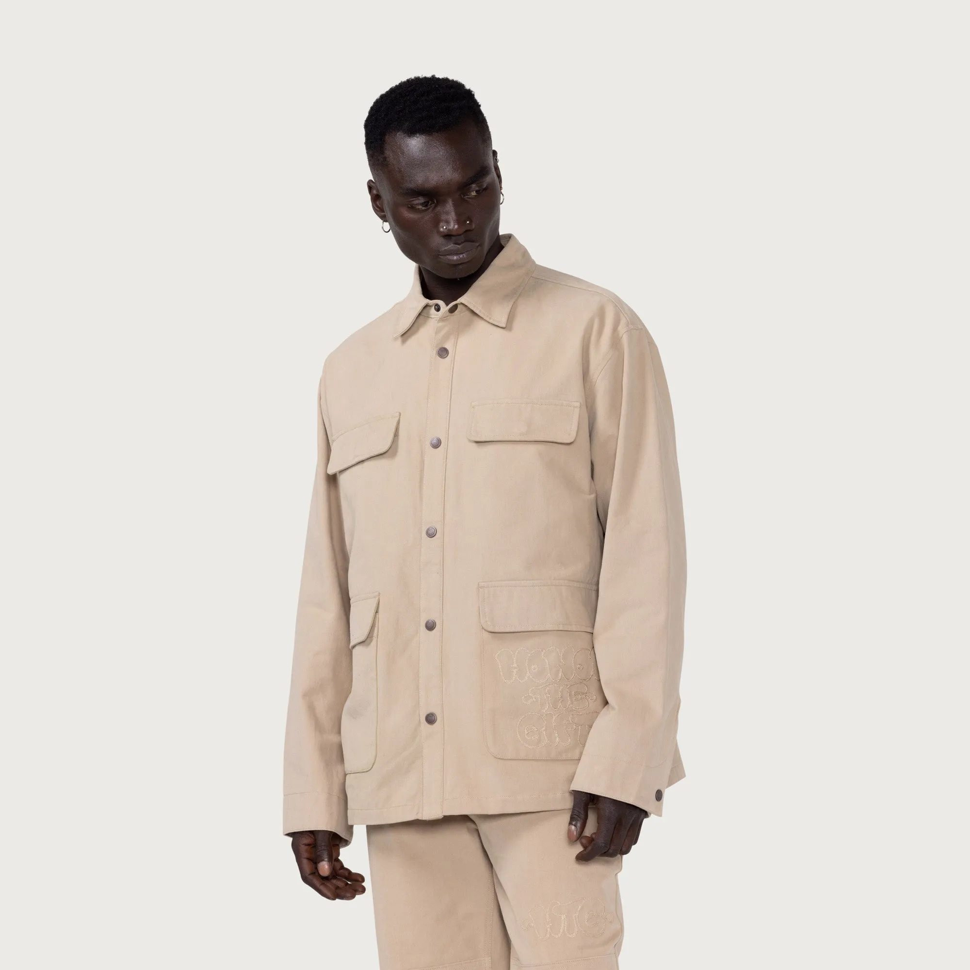 Amp'd Chore Jacket - Tan