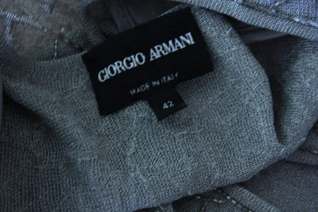 ARMANI Beaded Cardigan Sweater