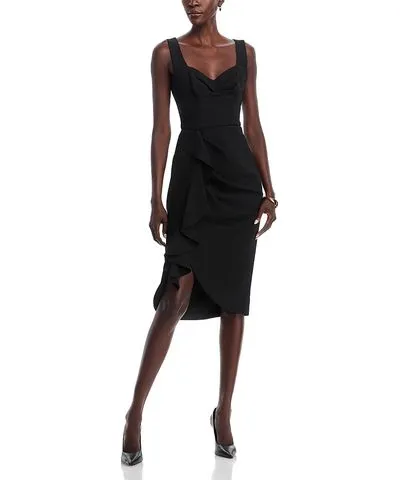 Black Halo Lucetta Cocktail Sheath Dress