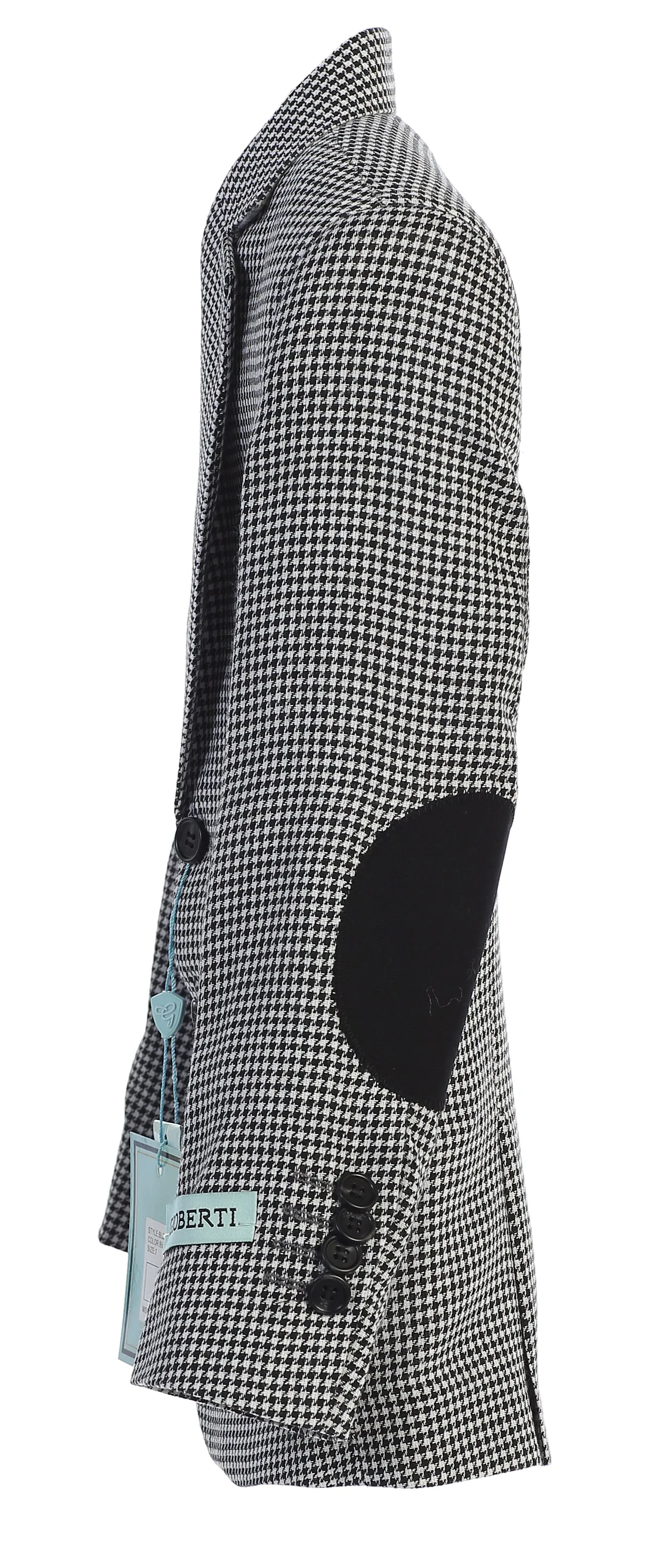 Boy's Houndstooth Blazer Jacket