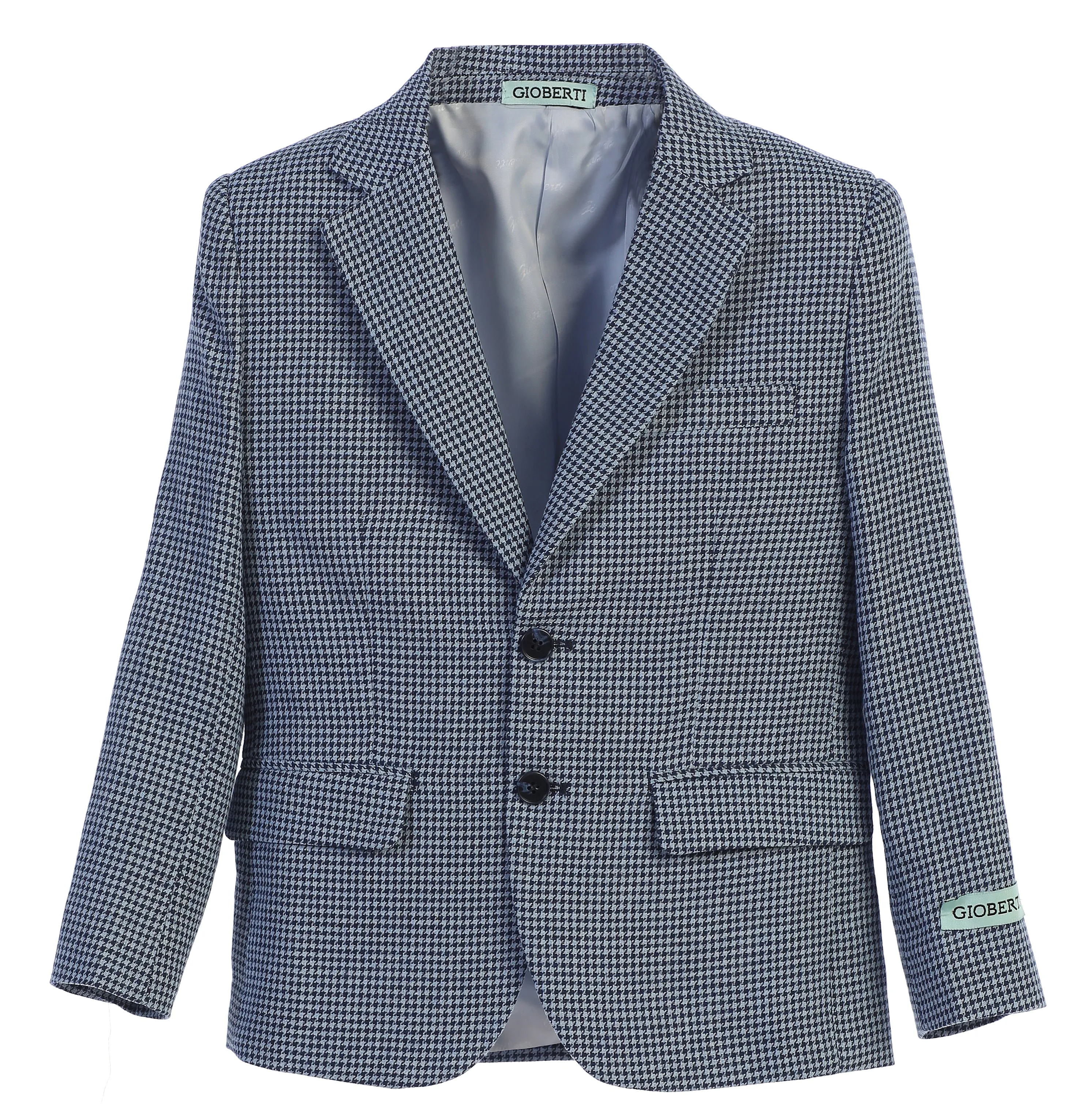 Boy's Houndstooth Blazer Jacket