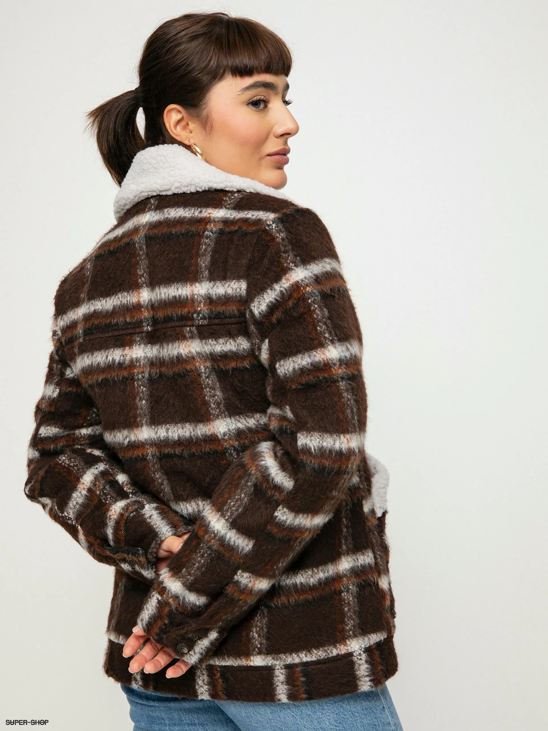 Brixton Nouvelle Coat Jacket Wmn (seal brown)