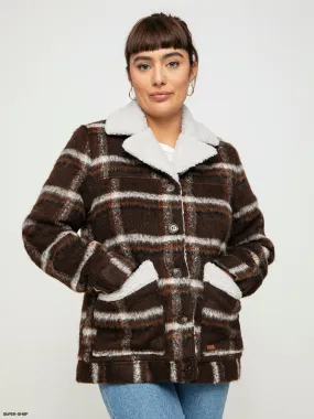 Brixton Nouvelle Coat Jacket Wmn (seal brown)