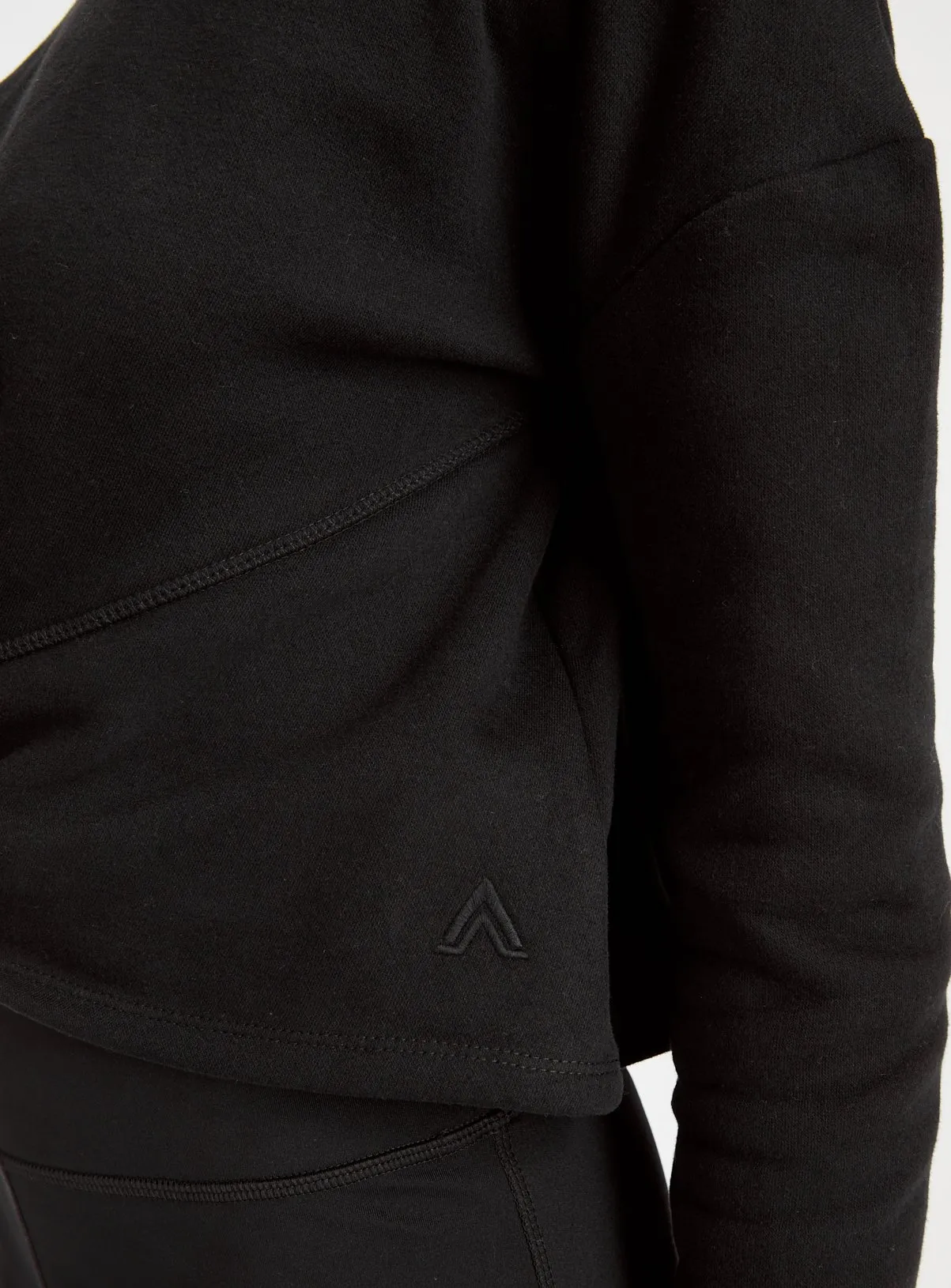 Buy Active Black Twist Front Sweatshirt XXL | Hoodies and sweatshirts | Tu