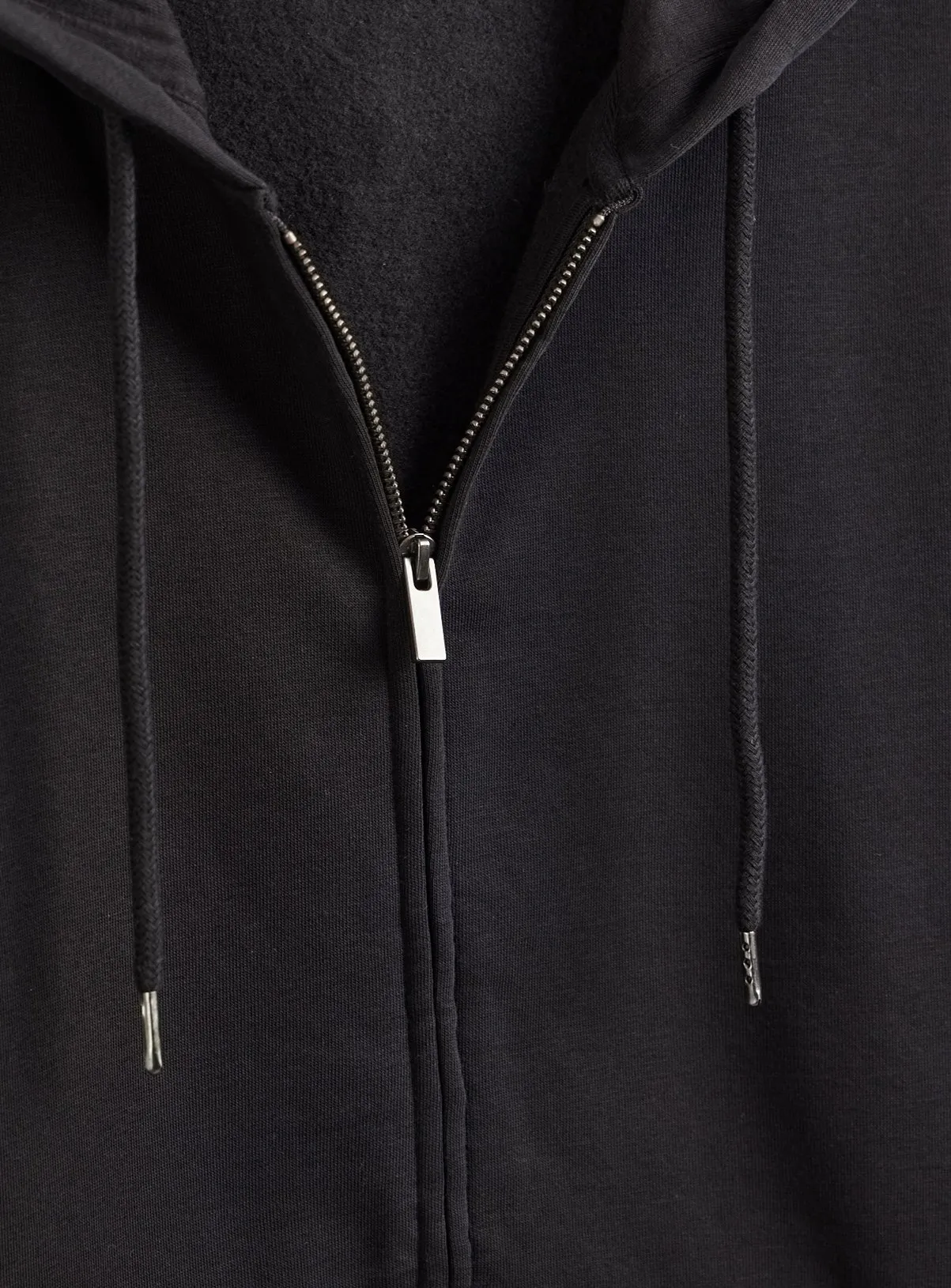 Buy Black Classic Zip-Through Hoodie XL | Sweatshirts and hoodies | Tu