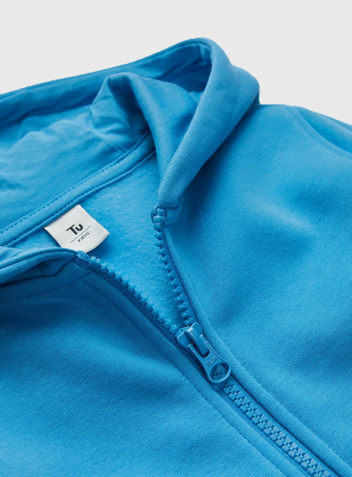 Buy Bright Blue Zip-Through Hoodie 2 years | Jumpers and hoodies | Tu