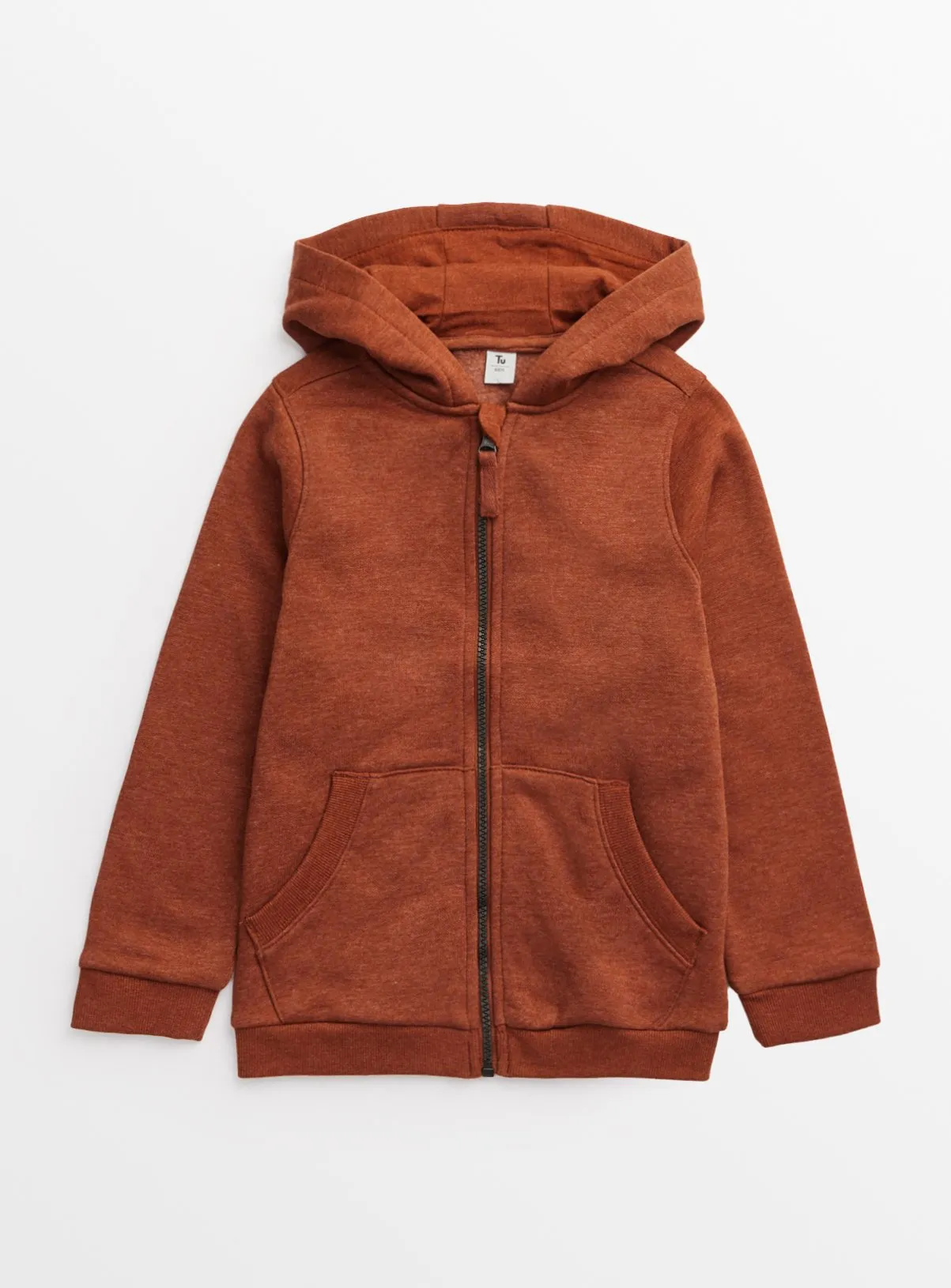 Buy Brown Zip Through Hoodie 4 years | Jumpers and hoodies | Tu