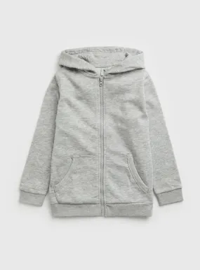 Buy Grey Zip Through Hoodie 7 years | Jumpers and hoodies | Tu