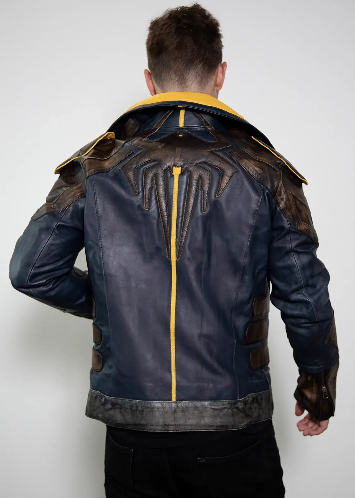 Buy Mens Zane Vault Hunter Borderlands 3 Leather Jacket - Gaming