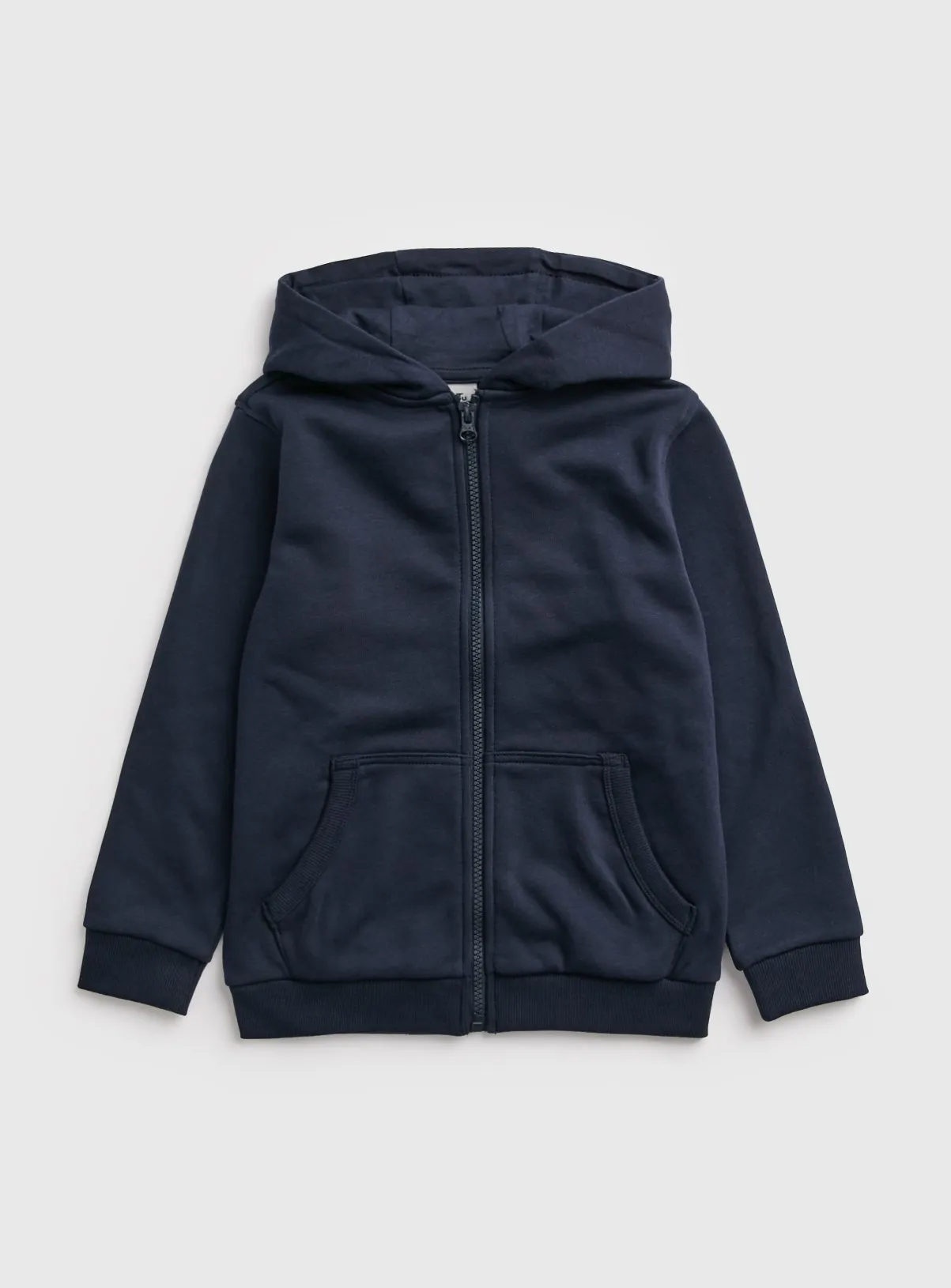 Buy Navy Zip Through Hoodie 3 years | Jumpers and hoodies | Tu