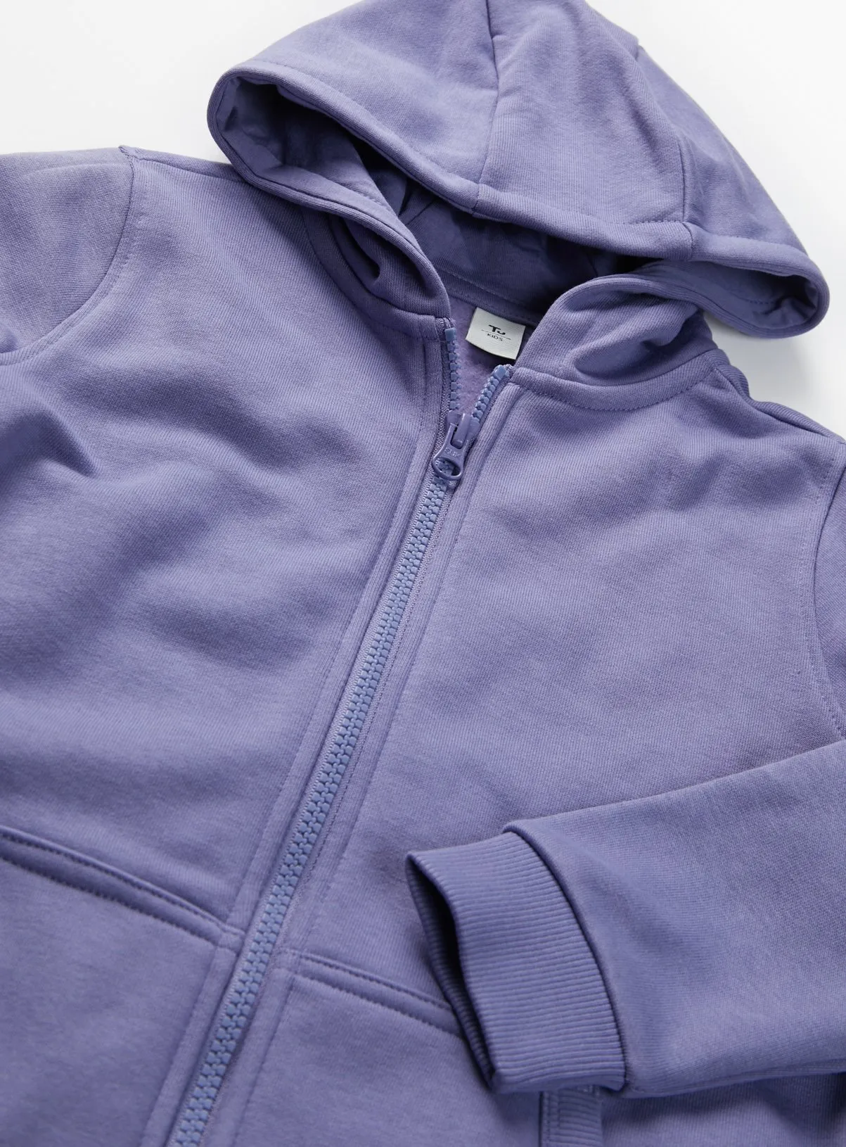 Buy Purple Zip-Through Hoodie 14 years | Jumpers and hoodies | Tu