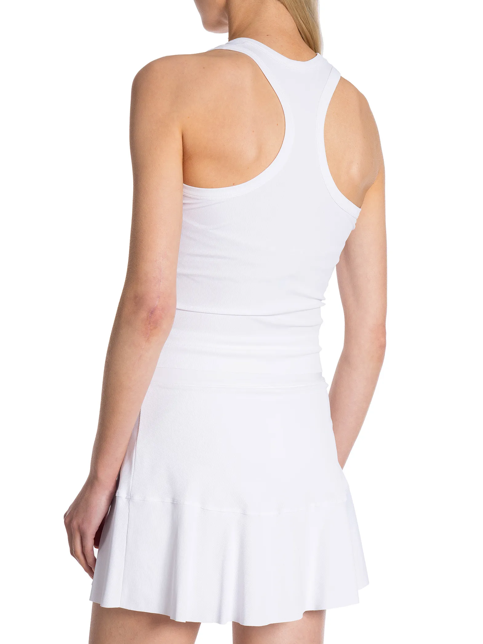 CASALL TOP DEFINED RIB RACERBACK