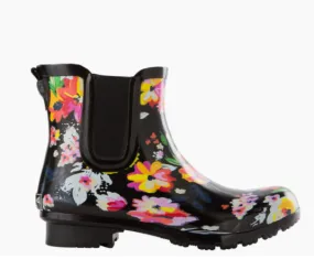 Chelsea Floral Natural Rubber Rain boot