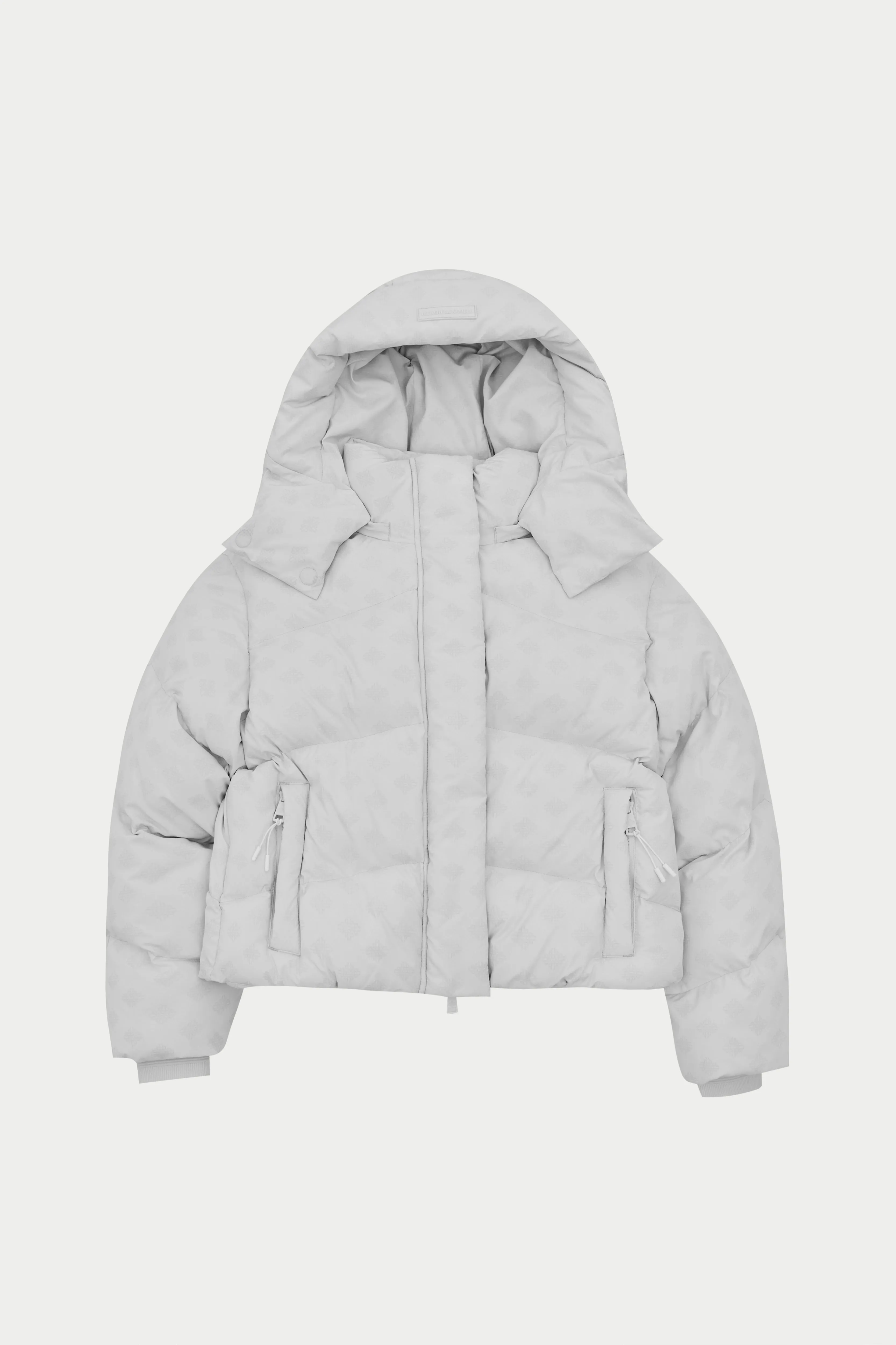 COLD REACTIVE PUFFER COAT - OFF WHITE