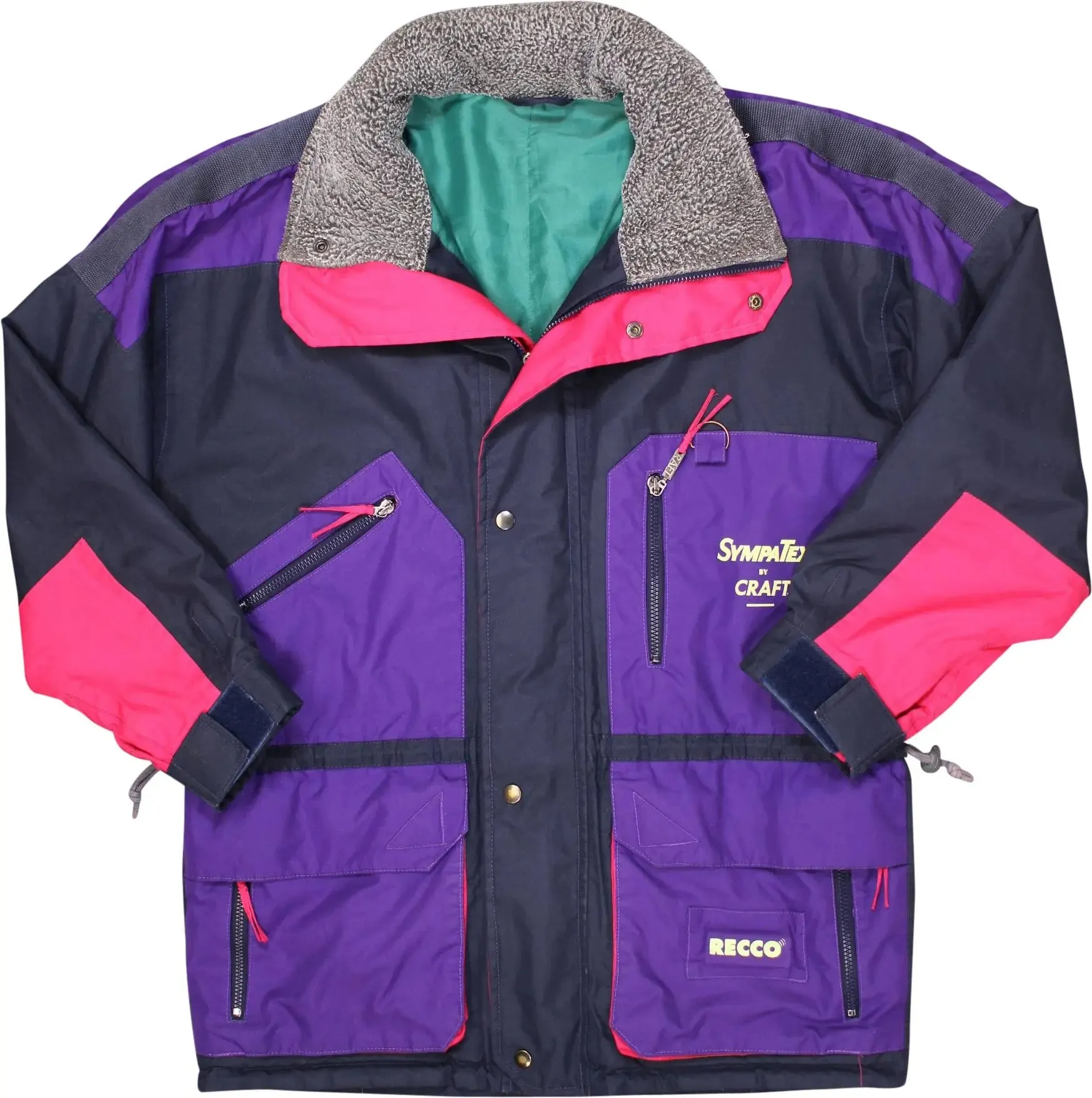 Colourful Ski Coat | ThriftTale