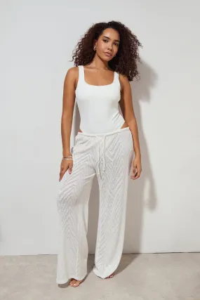 Crochet trousers