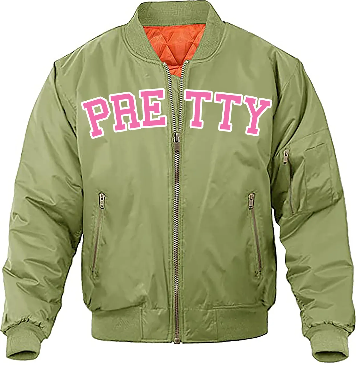 Deference Clothing® 08 Pretty Bomber Jacket