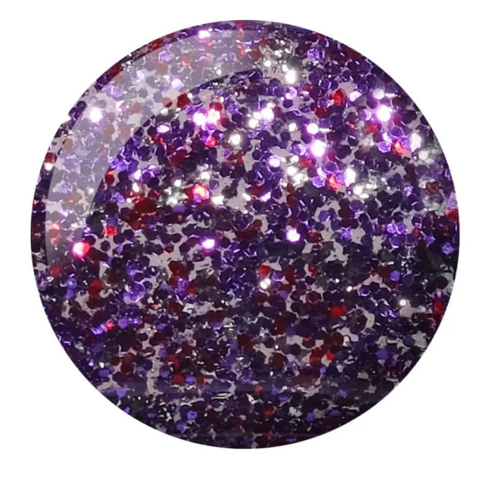 DND Matching Pair - Super Glitter Collection - Purple Aura #924