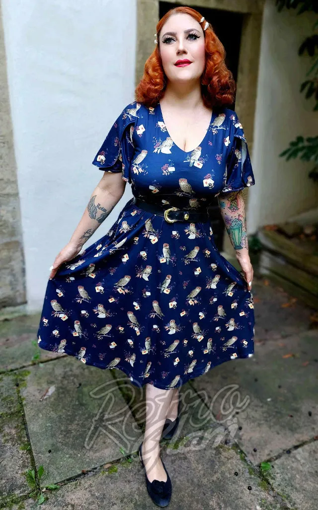 Dolly and Dotty Janice Dress in Wonderland Print - XL left only