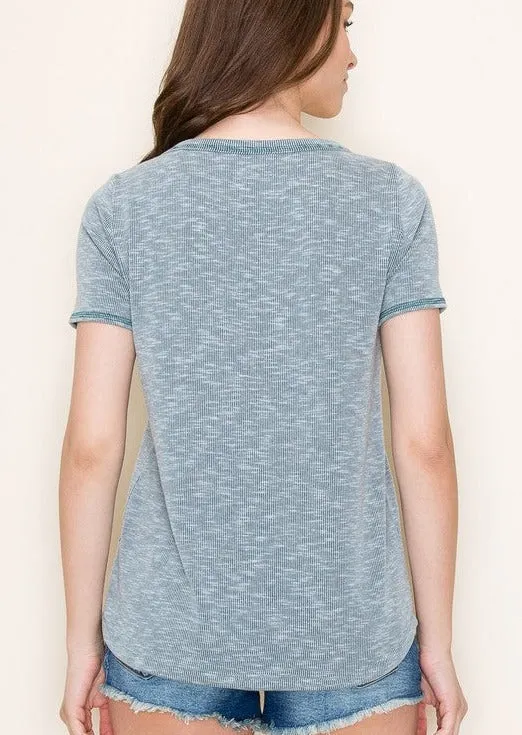 Dusty Green Everyday Tee