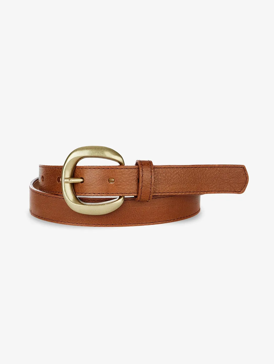 Ebba Vachetta Belt - Tan