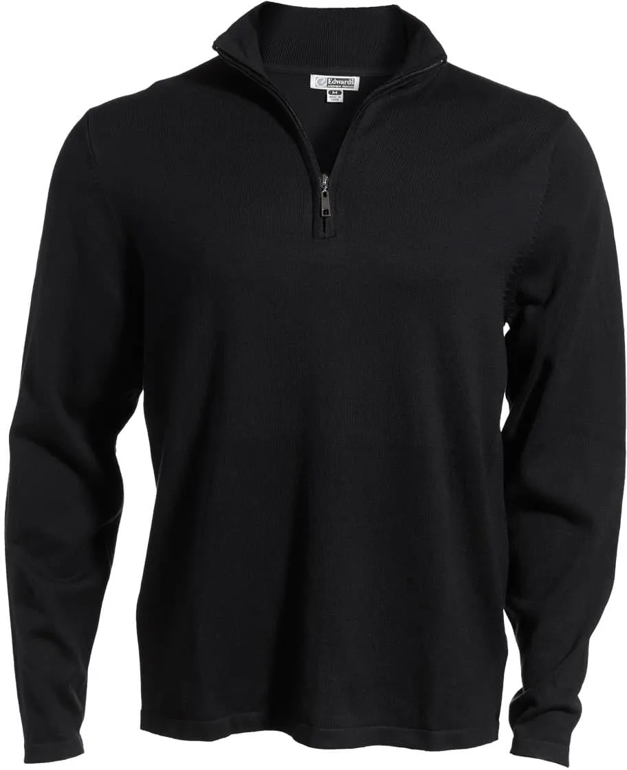 Edwards 1/4 Zip Fine Gauge Sweater