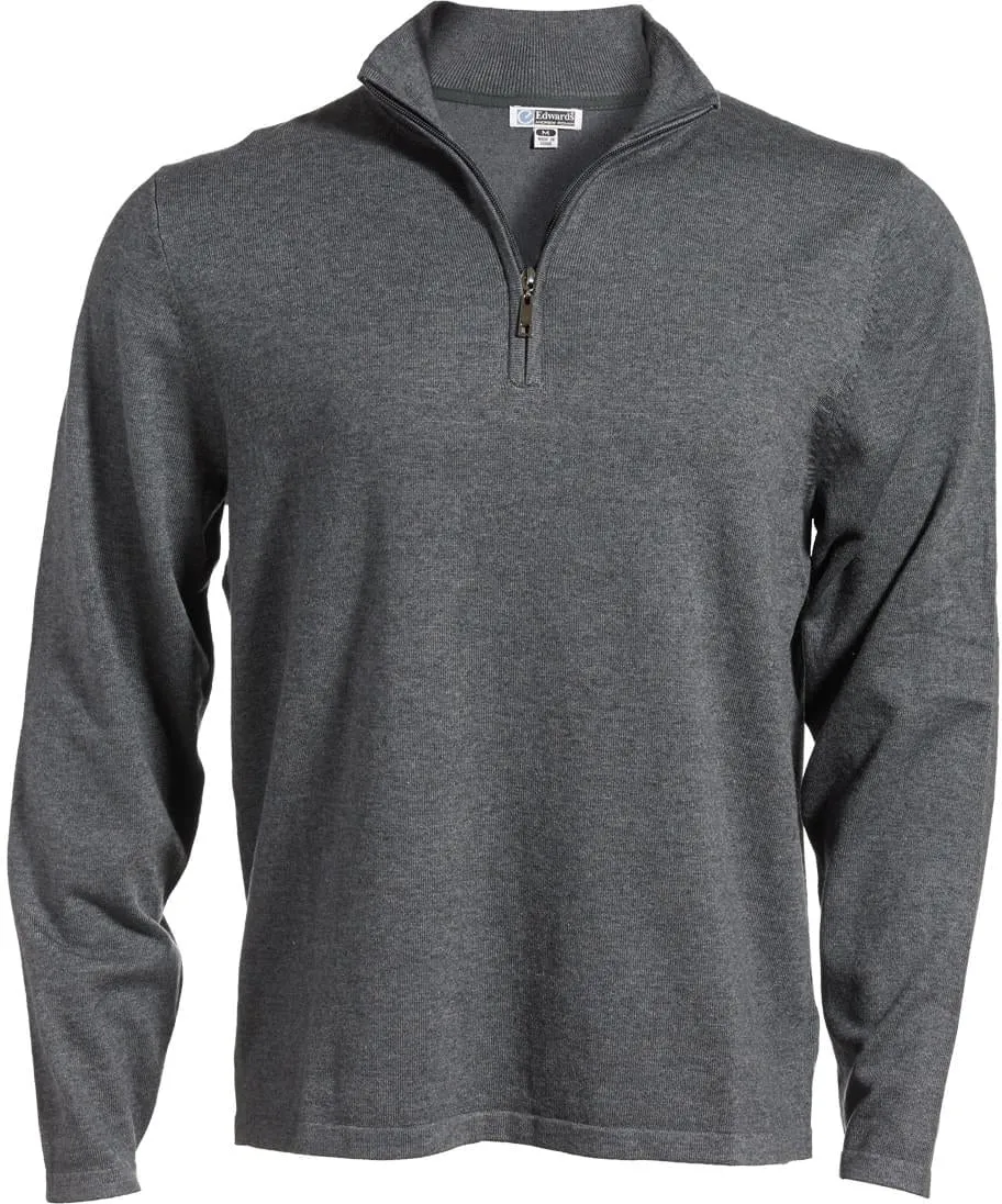 Edwards 1/4 Zip Fine Gauge Sweater