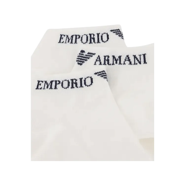 Emporio Armani 3 Pack Sneaker Socks