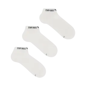 Emporio Armani 3 Pack Sneaker Socks