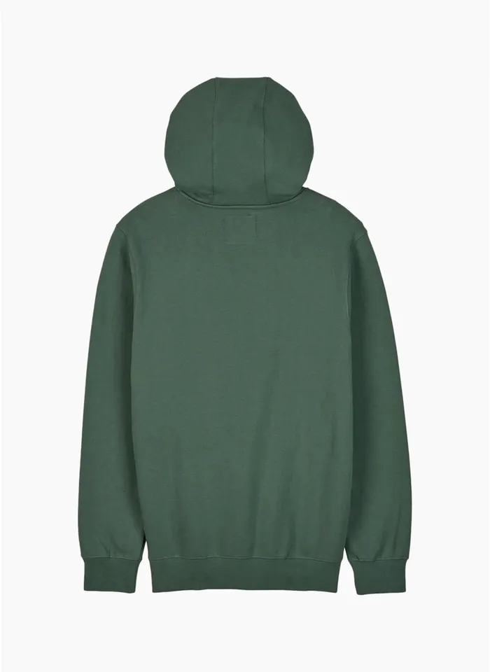 Fox Fox Head Fleece Pullover Hoody - Hunter Green