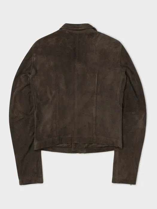 FW15 Blistered Leather Stooges Jacket