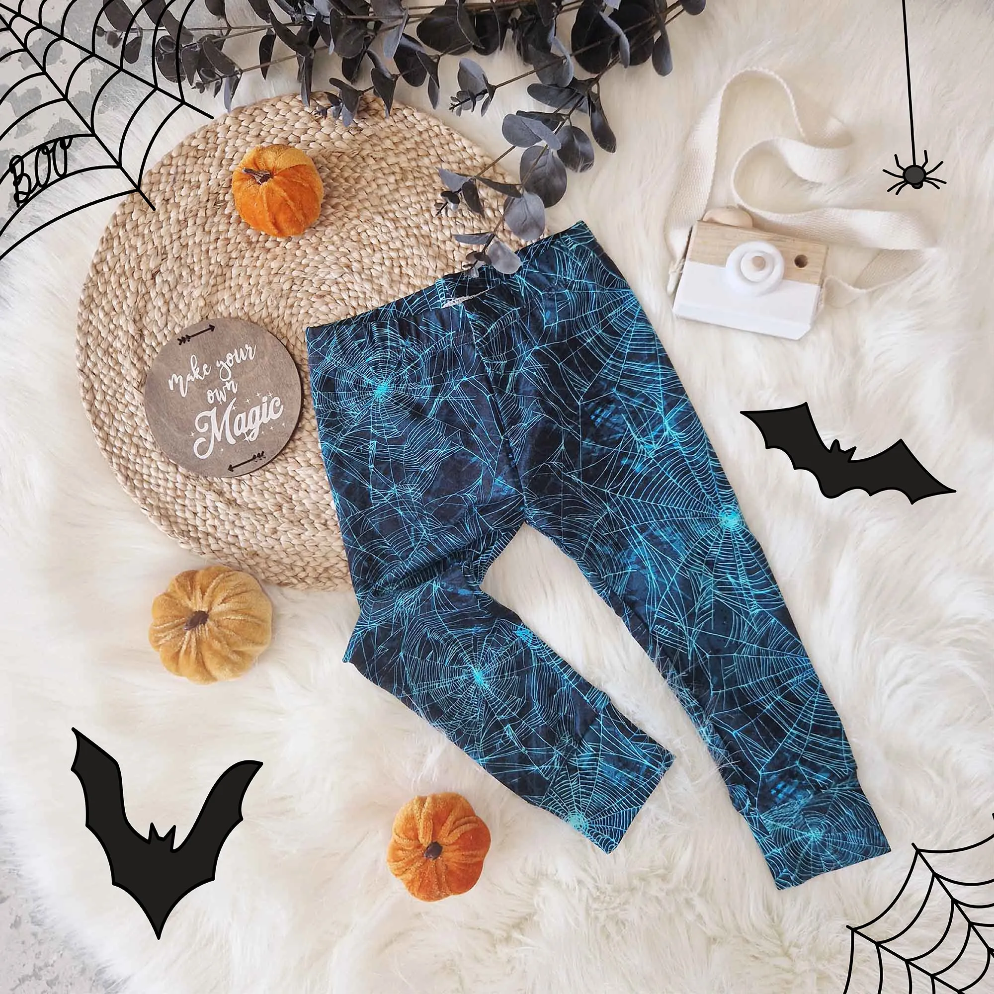 Halloween Spiderweb Leggings