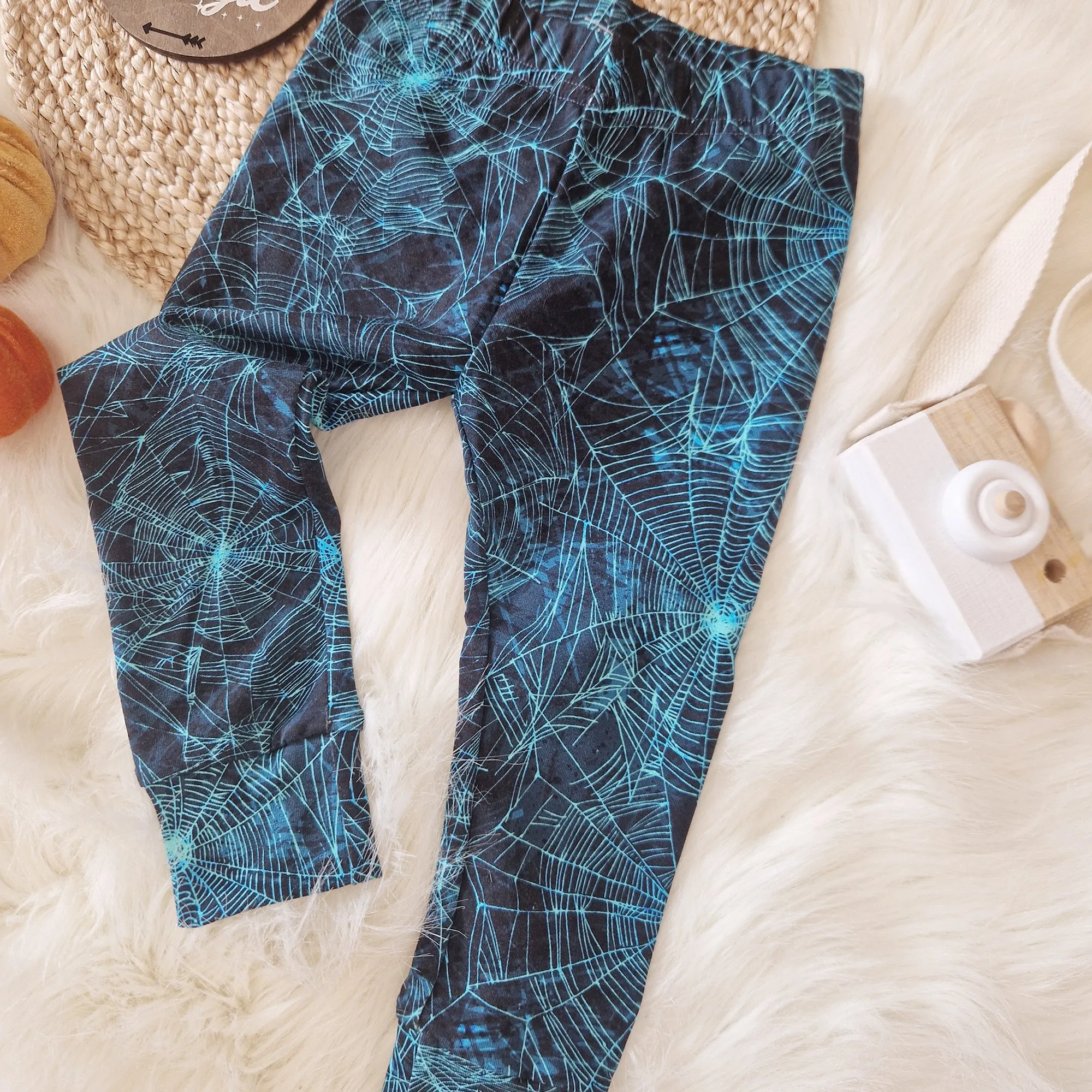 Halloween Spiderweb Leggings