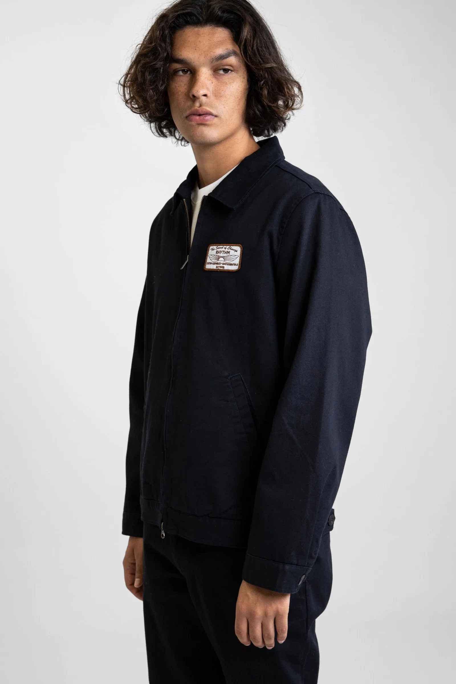 James Jacket Lw Navy