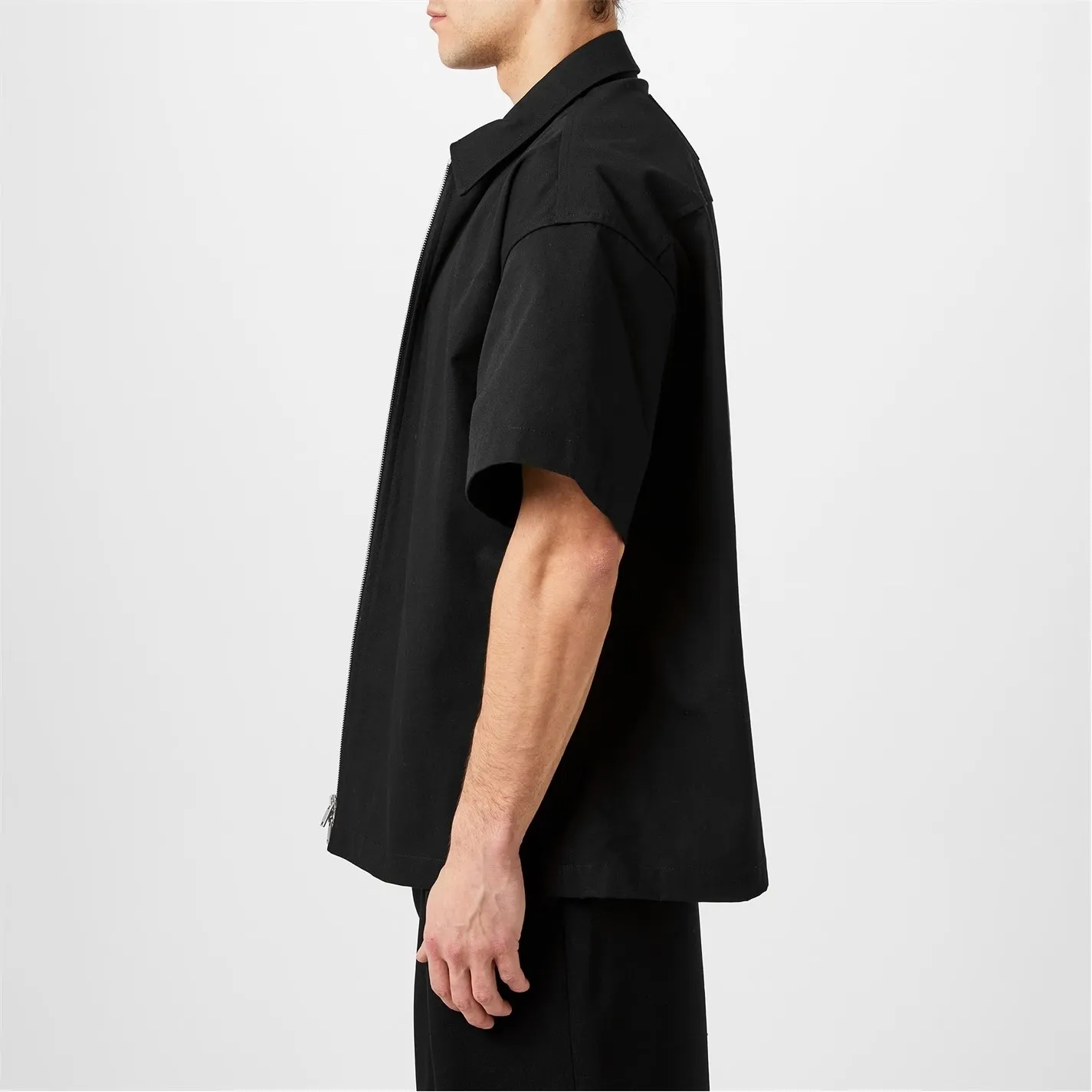 Jil Sander  |Plain Cotton Oversized Designers Shirts