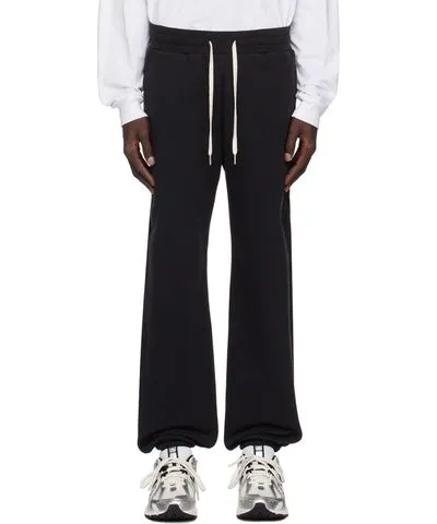 John Elliott Black Capricorn Sweatpants