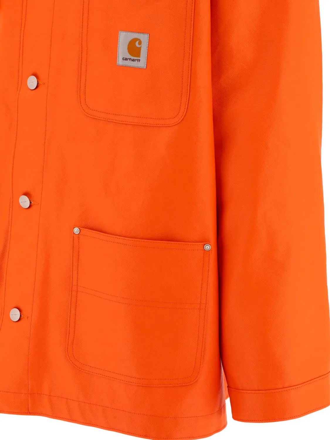 JUNYA WATANABE MAN Men's Orange Polyurethane Carryover Jacket