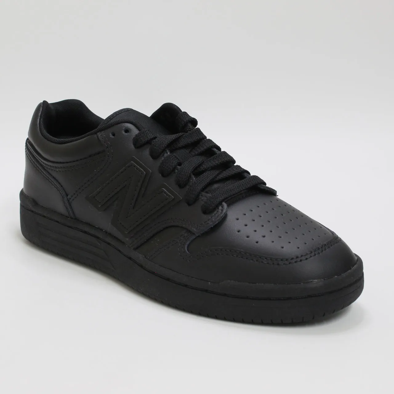 Kids New Balance 480 Gs Black Trainers