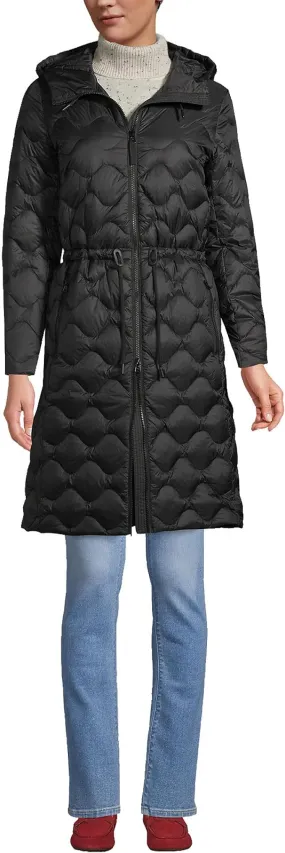 Lands' End Women's Ultralight Packable Quilted Down Coat