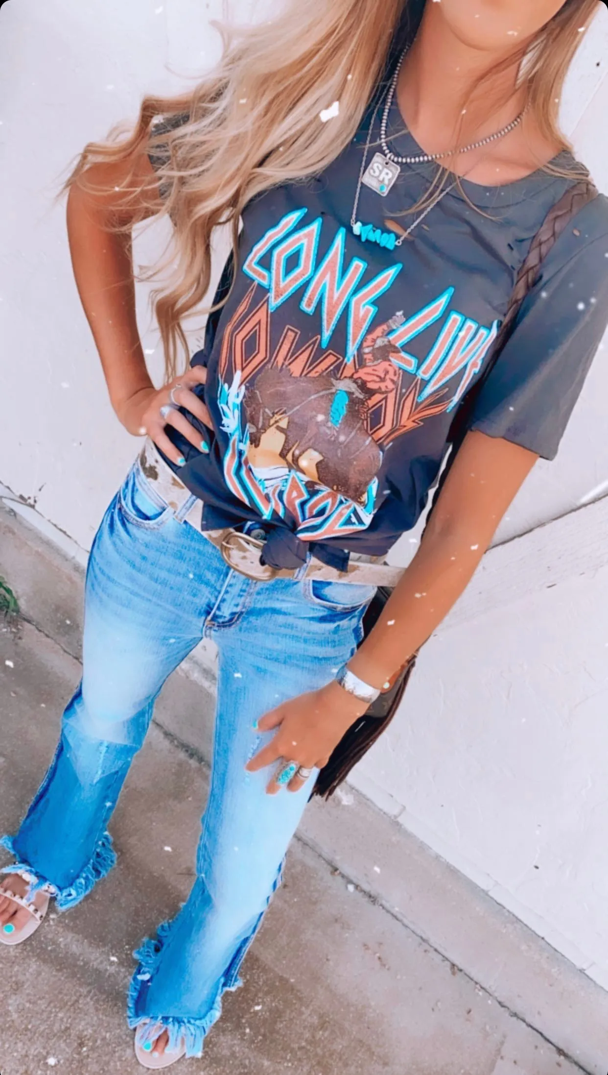 Long Live Cowboys Graphic Tee