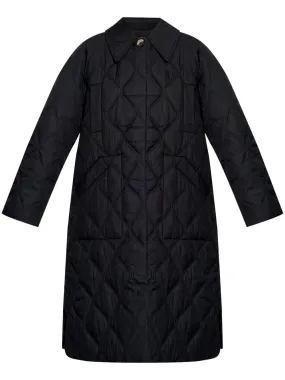 LONG QUILTED PADDED COAT