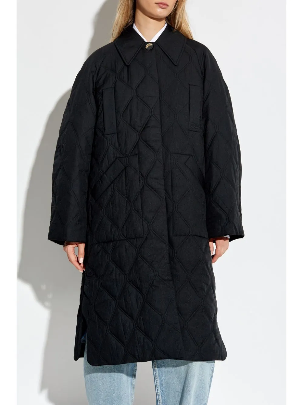 LONG QUILTED PADDED COAT