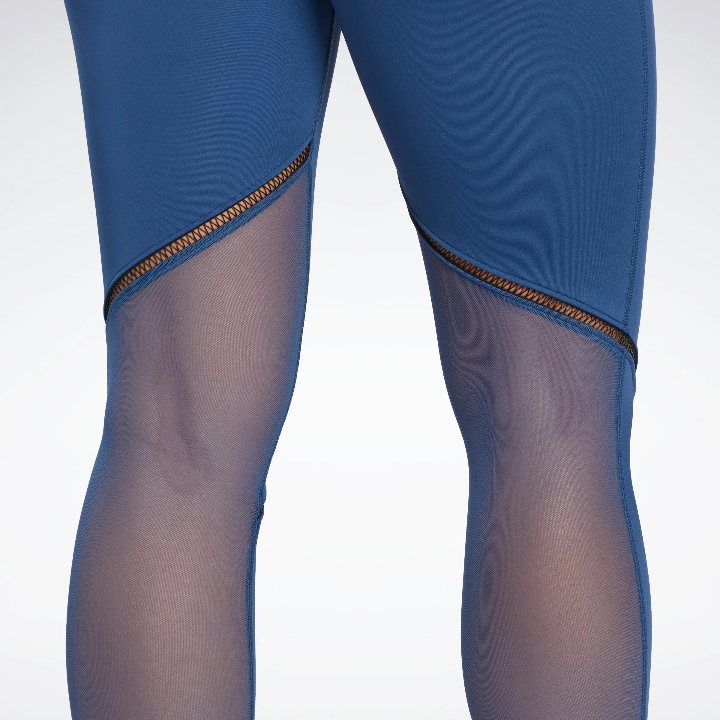 Lux Perform Perforated Leggings Batik Blue