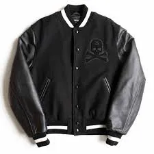 Mastermind Japan x Stussy Skull Varsity Jacket