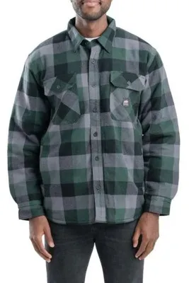 Men's Berne Apparel Heartland Flannel Shacket