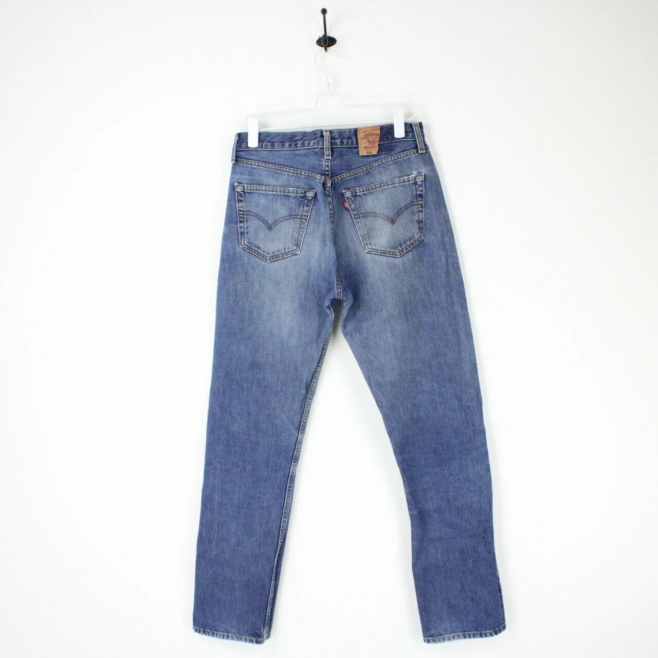 Mens LEVIS 501 Jeans Mid Blue | W33 L34