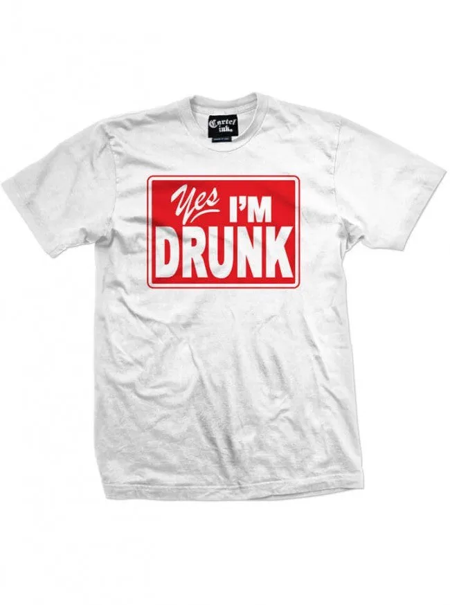 Men's Yes, I'm Drunk Tee