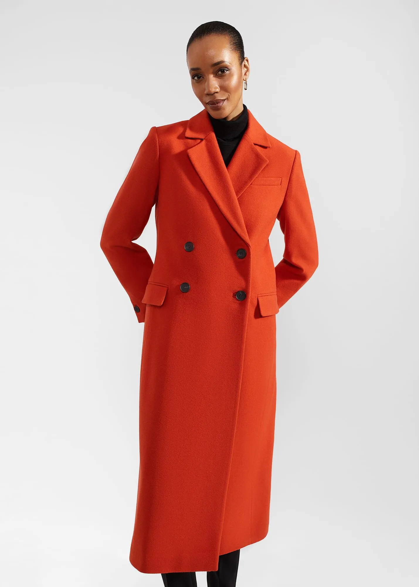 Mireya Wool Blend Coat 