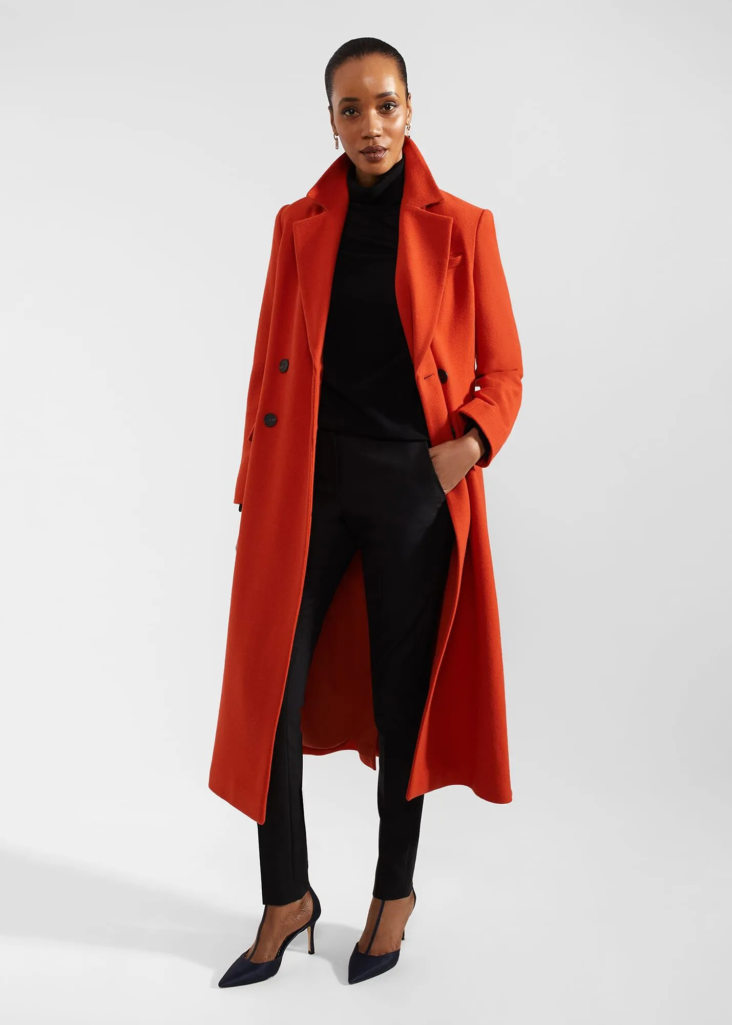 Mireya Wool Blend Coat 